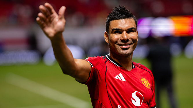 Carlos Casemiro despediu-se do Manchester United com as palavras mais simples